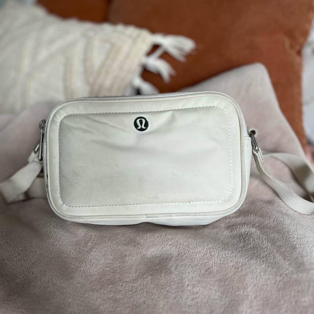 lululemon athletica Cream Crossbody Bag